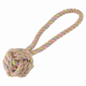 Hračky pre psov, Beco Hemp Rope - Ball on Loop-M