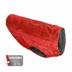 Nepremokavá bunda pre psy Kurgo Loft Jacket-red-XL