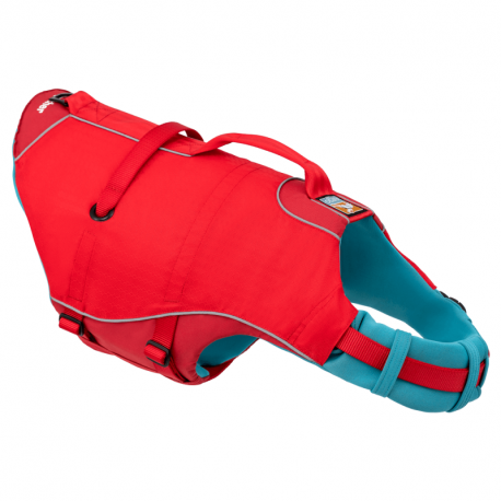 Plávacia vesta pre psy Kurgo Surf N Turf Dog Life Jacket-red-S