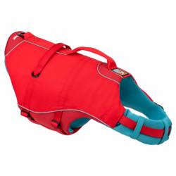 Plávacia vesta pre psy Kurgo Surf N Turf Dog Life Jacket-red-L