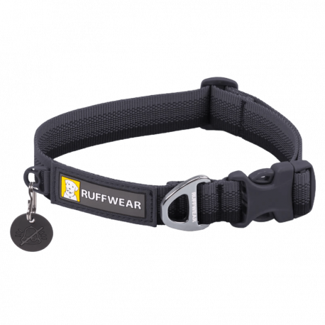 Obojok pre psy Ruffwear Front Range™ Collar-basalt-gray-28 - 36cm