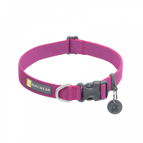 Obojok pre psy Ruffwear Hi &amp  Light™ Collar-51 - 66cm-alpenglow-pink
