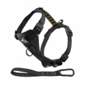 Postroj pre psa Kurgo Tru-Fit Quick Release s autopásom-black-M