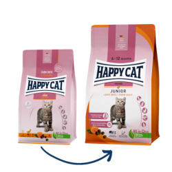 Happy Cat Junior Land Ente / Kachna 4 kg