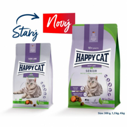 Happy Cat Senior Weide-Lamm / Jehněčí 4 kg