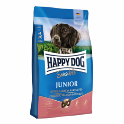 Happy Dog Sensible Junior Chicken, Salmon & Potato 4 kg
