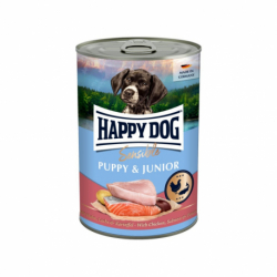 Happy Dog Sensible Puppy & Junior - Huhn, Lachs - losos 400 g