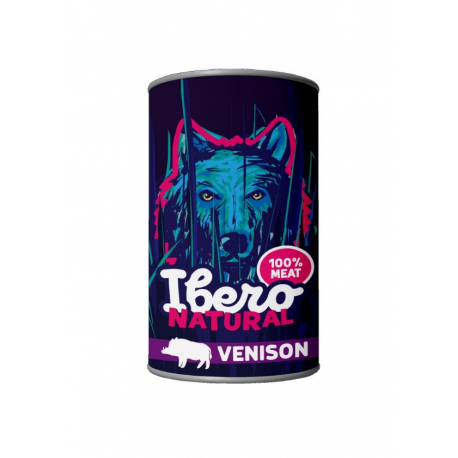 Ibero Natural Konz. Adult Venison - 400g