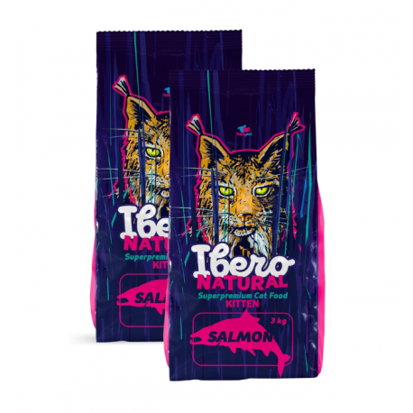 Ibero Natural Cat Kitten - 2x3kg