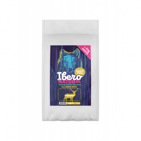 Ibero Natural Grain-free Venison Adult - 12+2kg Gratis