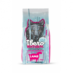 Ibero Cold Press Dog Adult Medium/Large Lamb - 12kg + 3kg GRATIS