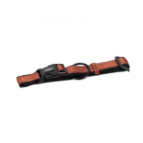 Obojok "Classic Reflect Soft" (S-M) terracotta