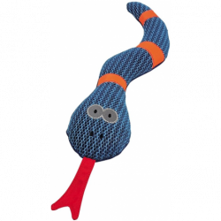 Sieťovinový had 40cm modrá
