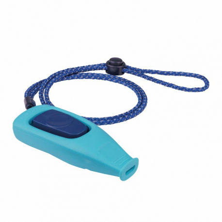 Clicker a píšťalka Clix Whizzclick červená