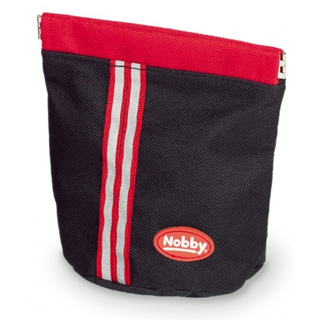 Samozatváracie vrecko na snacky L čierna/červená