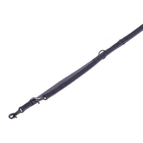 "Linen Deluxe" XS-S čierna 200cm