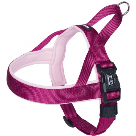 Nórsky postroj "Classic Preno" (XL) malinový