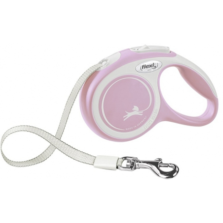 Flexi Comfort XS páska páska 3 m svetloružová