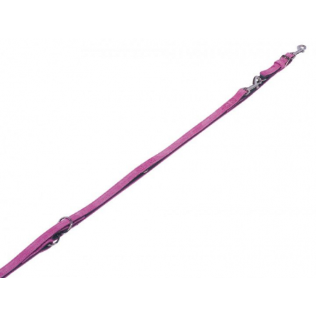 Vodítko "Velours" (S-M) 2m fuchsia