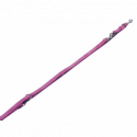 Vodítko "Velours" (S-M) 2m fuchsia