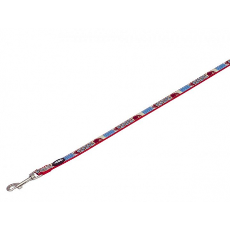 Vodítko "Style" (XS-S) 1,2m červená
