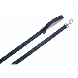 Vodítko "Soft Grip" (M-L) 1,2m čierna
