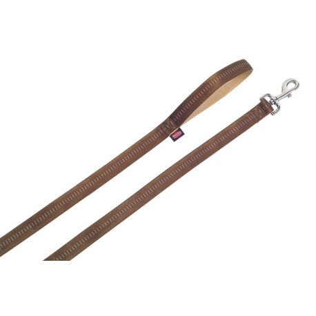 Vodítko "Soft Grip" (M-L) 1,2m hnedá