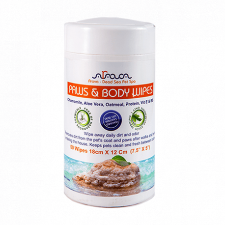 Utierky na labky a telo 50ks