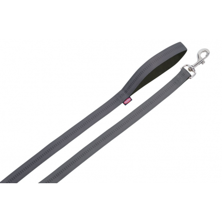 Vodítko "Soft Grip" L-XL 1,2m šedá