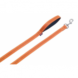 Vodítko "Soft Grip" (S) 1,2m oranžová
