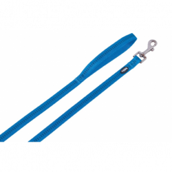 Vodítko "Soft Grip" (M-L) 1,2m svetlomodrá