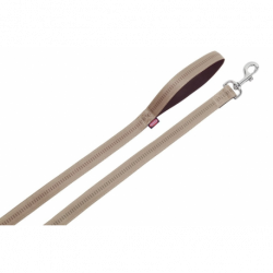 Vodítko "Soft Grip" (M-L) 1,2m béžová