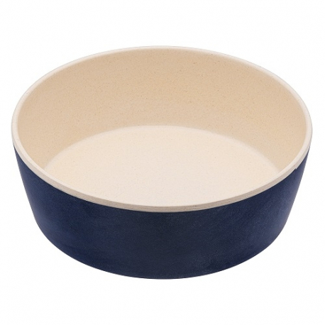 Miska pre psa, BecoBowl - Bambusová-midnight-blue-S