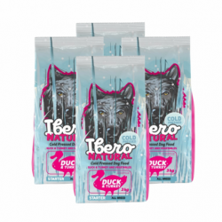 Ibero Cold Press Dog Starter/Puppy Duck - 4x3kg