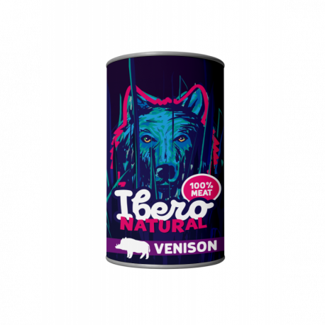 Ibero Natural Dog Adult Venison - 400g