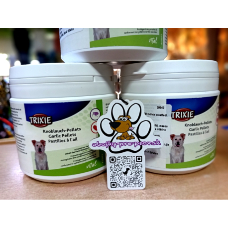 Cesnakové mini granulky proti kliešťom Trixie 360 g