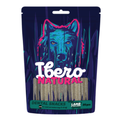 Ibero Dental Snacks Lamb & Collagen - S/M (20ks/480g)