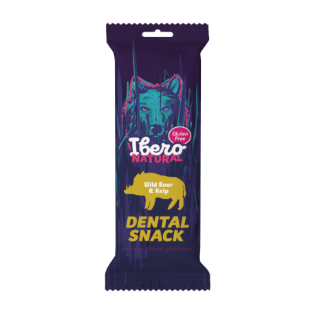 Ibero Dental Snacks Wild Boar & Kelp - S/M (3ks/70g)