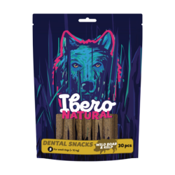 Ibero Dental Snacks Wild Boar & Kelp - S (30ks/200g)