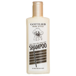 Gottlieb Pudel šampon 300 ml - pro bílé pudly s makadamovým olejem