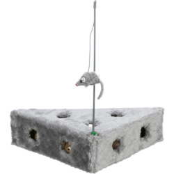 Hračka sýr Ementál s myškou 36x8x26/26cm
