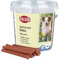 Soft Snack Happy Rolls - tyčinky s lososem, kyblík 500 g