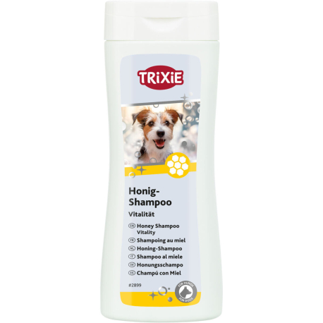TRIXIE Honig šampon 250 ml - medový, antibakteriální a odmašťující