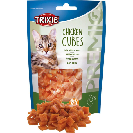 Premio CUBES - kuřecí kostičky 50 g