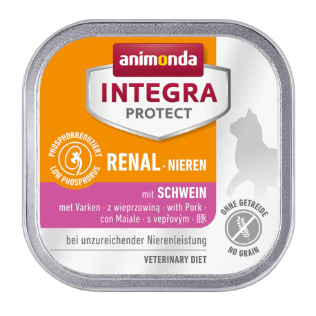 INTEGRA PROTECT NIERE/RENAL dieta vepřové maso pro kočky100g