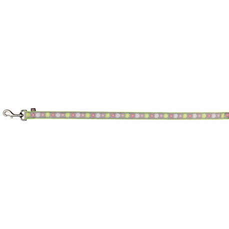 Vodítko Modern Art BLOOMS XS-S 1,20 m/15 mm zelené