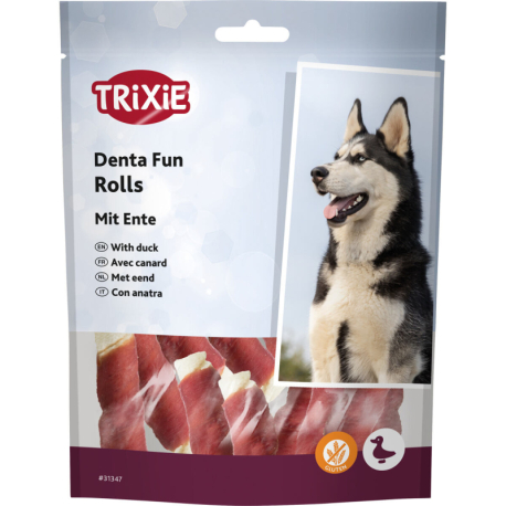DentaFun MINI žvýkací tyčinky s kachním masem, 6 cm/120 g