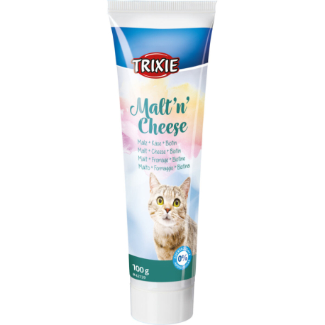 Malt´n´Cheese pasta anti-hairball, se sladem,sýrem a biotinem 100g