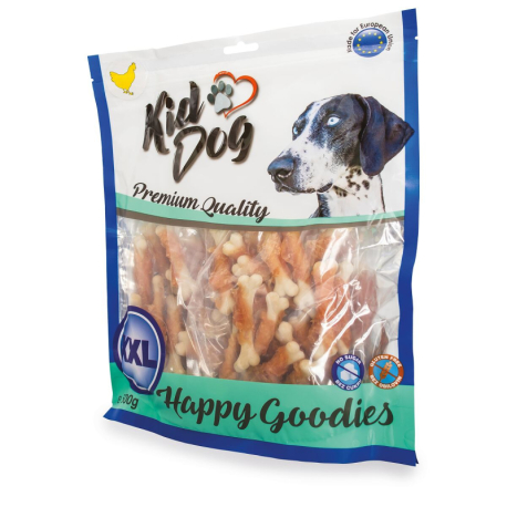 KIDDOG kuřecí prsa na kalciové kostičce 500 g