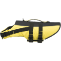 Life Vest plovací vesta pro psa M 45 cm: 45-72 cm, do 30kg žluto/černá